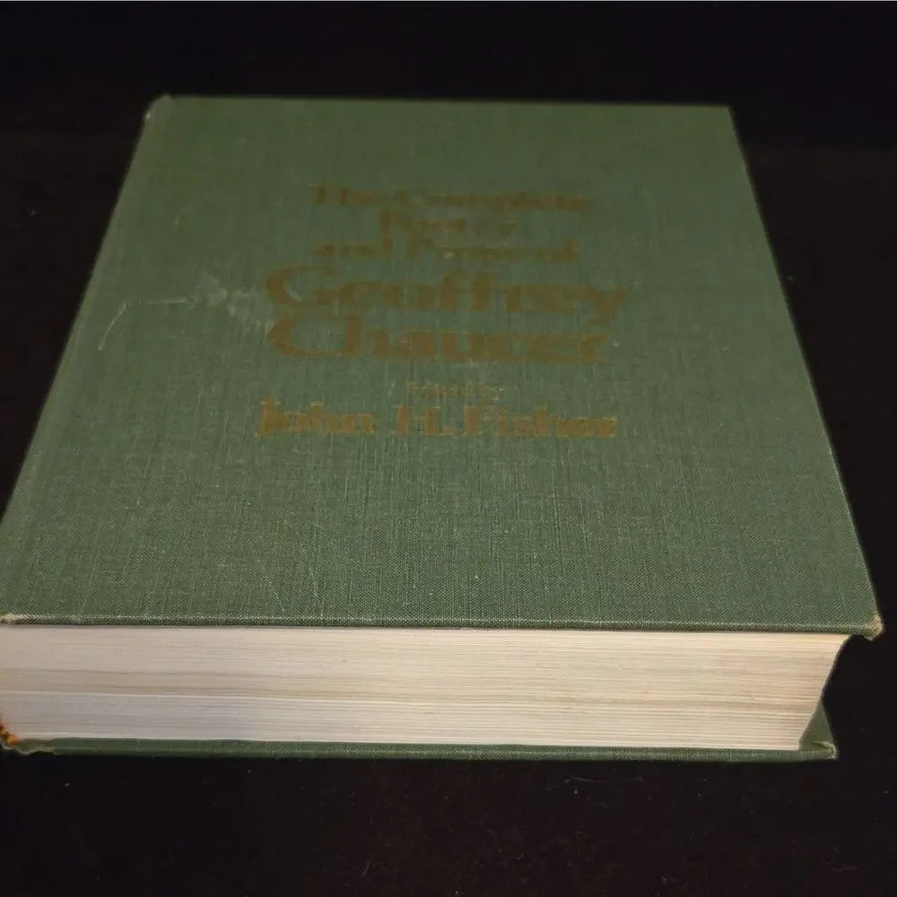 The Complete Poetry & Prose of Geoffrey Chaucer HC John H. Fisher Holt 1977